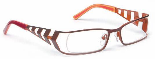 J.F. Rey FAKIR Eyeglasses, 9060 Brown/Copper