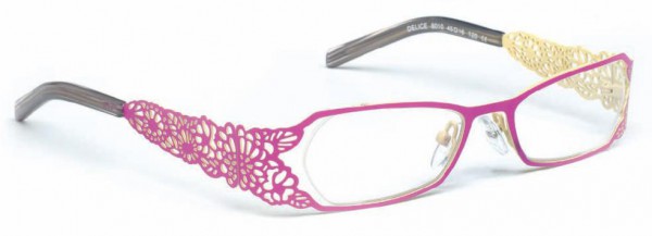 J.F. Rey DELICE Eyeglasses, 8010 Plum/Ivory
