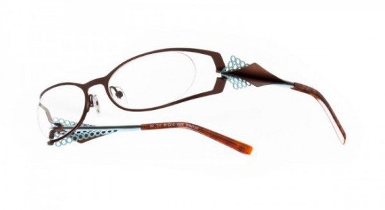 Boz by J.F. Rey OLYMPE Eyeglasses, Brown - Blue (9520)