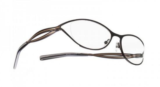Boz by J.F. Rey NIRVANA Eyeglasses, Black - Gilded (0050)