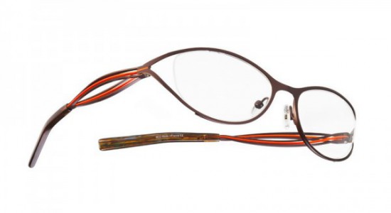 Boz by J.F. Rey NIRVANA Eyeglasses, Brown - Orange (9260)