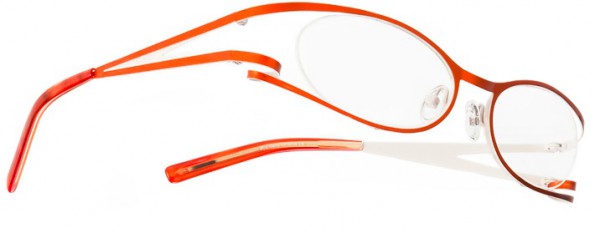 Boz by J.F. Rey NOW Eyeglasses, Orange - White (6010)