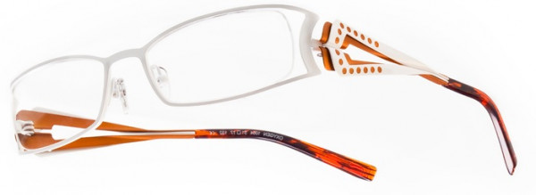 Boz by J.F. Rey OXYGENE Eyeglasses, White - Orange (1064)