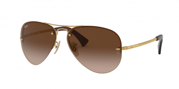 Ray-Ban RB3449 Sunglasses, 001/13 ARISTA (GOLD)