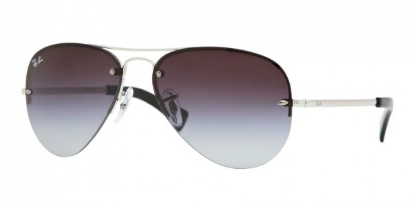 Ray-Ban RB3449 Sunglasses, 003/8G SILVER (SILVER)