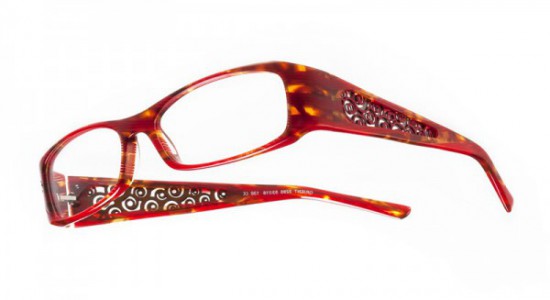 Boz by J.F. Rey ORIENT Eyeglasses, Red - Orange (3295)
