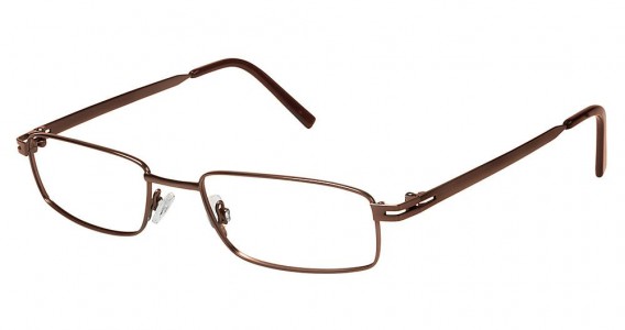 TuraFlex M862 Eyeglasses, MATTE BROWN (BRN)