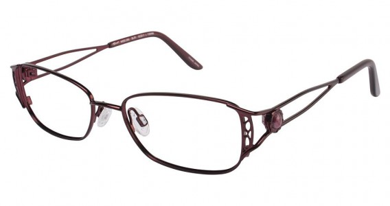 Tura 286 Eyeglasses, BURGUNDY (BUR)