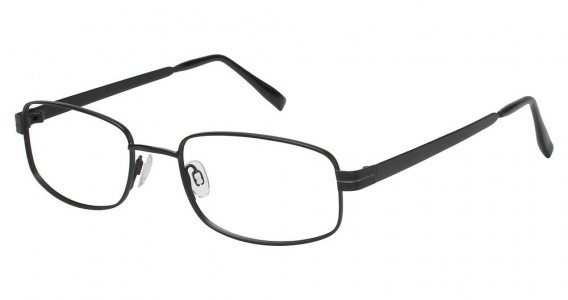 TuraFlex M861 Eyeglasses, MATTE BLACK (BLK)