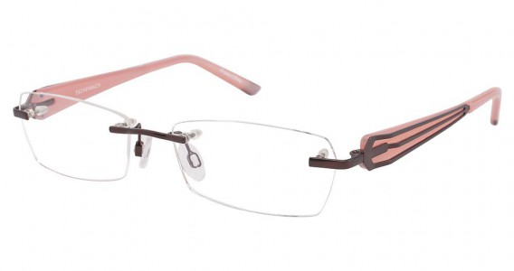Humphrey's 582098 Eyeglasses, BROWN (60)