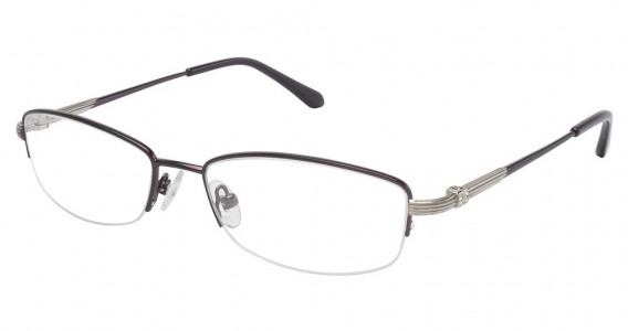 Lulu Guinness L706 Eyeglasses, PLUM POUT (PLM)