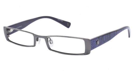 Bogner 732016 Eyeglasses, GUNMETAL/SNAKE (30)