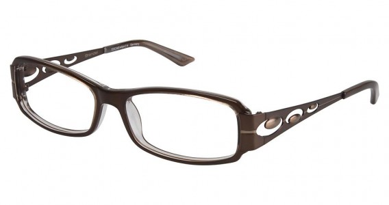 Brendel 901002 Eyeglasses, PEARLBROWN/LTBROWN (60)