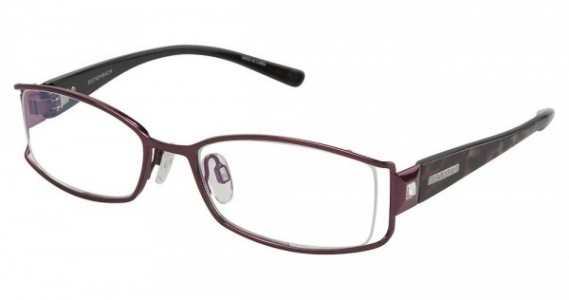 Bogner 732012 Eyeglasses, BURGUNDY/LEOPARD (50)
