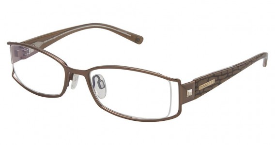 Bogner 732012 Eyeglasses, LIGHTBROWNMATTE/BROWN (60)