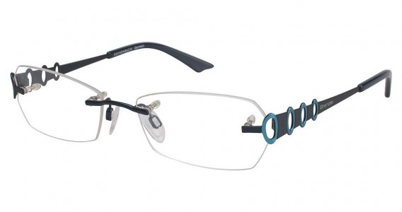Brendel 902073 Eyeglasses, Navy/Turquoise (70)