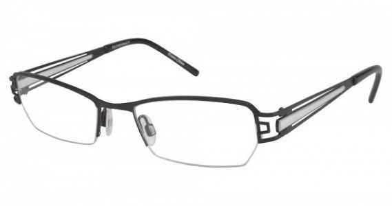 Humphrey's 582094 Eyeglasses, BLACK/WHITE (10)