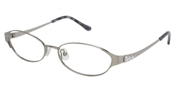 Lulu Guinness L709 Eyeglasses, SILVER TIMELESS (STM)