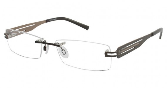 Humphrey's 582067 Eyeglasses, MATTE BROWN/LT BRN (60)