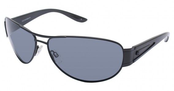 Humphrey's 586023 Sunglasses, SEMI MATTE BLACK-BLK POLARIZED (10)