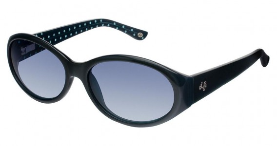 Lulu Guinness L497-Evie Sunglasses, TEAL (TEA)
