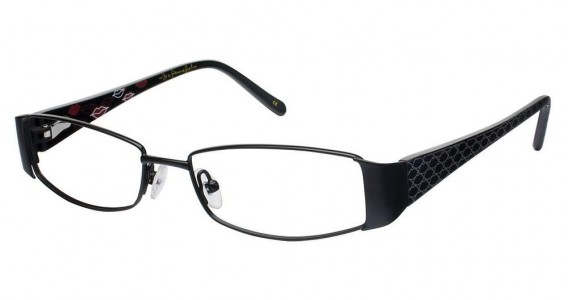 Lulu Guinness L683 Eyeglasses, BLACK (BLK)