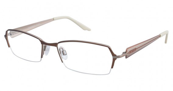 Brendel 902068 Eyeglasses, COFFEE BRN/M.GOLD (62)