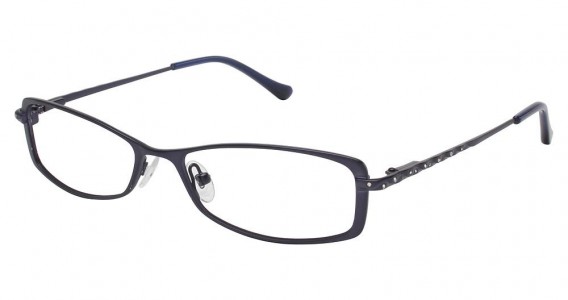 Lulu Guinness L708 Eyeglasses, MIDNIGHT BLUE (MDB)