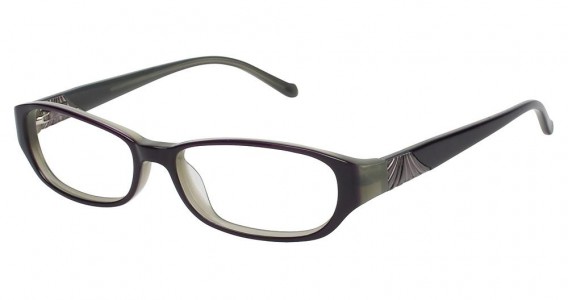 Lulu Guinness L831 Eyeglasses, MIDNIGHT TWINKLE (MID)