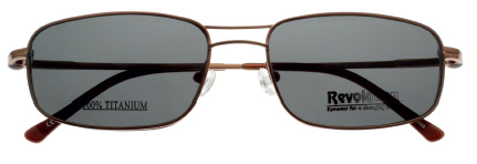 Revolution REVT 94 Eyeglasses, SCOP Shiny Copper w/ Grey Lenses