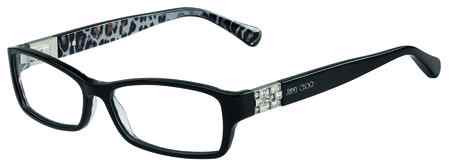 Jimmy Choo Safilo JC41 Eyeglasses, 0AXT BLACK LEOPARD