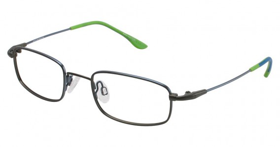 O!O 830016 Eyeglasses, Khaki/Blue (40)