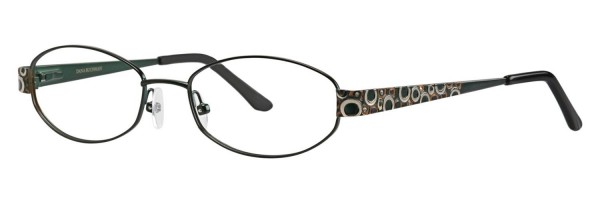 Dana Buchman ROXETTE Eyeglasses, Forest