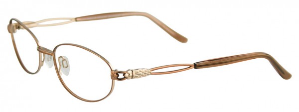 EasyClip EC186 Eyeglasses, SATIN BRONZE