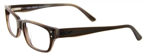 Greg Norman GN212 Eyeglasses, DARK CHOCOLATE