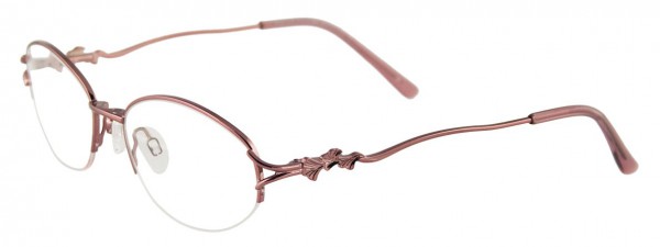 EasyClip EC178 Eyeglasses, SATIN DARK LILAC