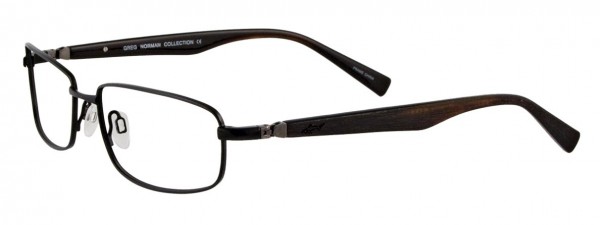 Greg Norman GN204 Eyeglasses, SATIN BLACK