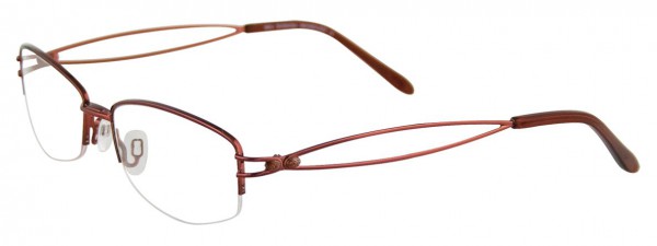 MDX S3244 Eyeglasses, SATIN RUBY RED