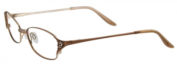 EasyClip EC174 Eyeglasses, SATIN BROWN