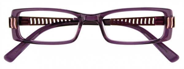 EasyClip EC185 Eyeglasses, 080 - Dark Violet