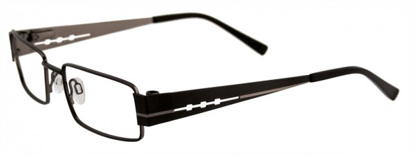 MDX S3245 Eyeglasses, SATIN BLACK AND GREY
