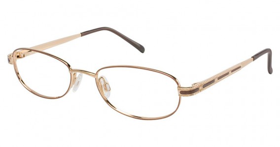 Tura 632 Eyeglasses, SANDY BROWN GOLD (SAN)