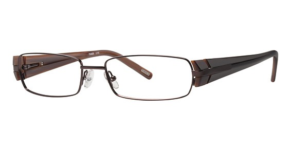 Timex L018 Eyeglasses, BR Brown