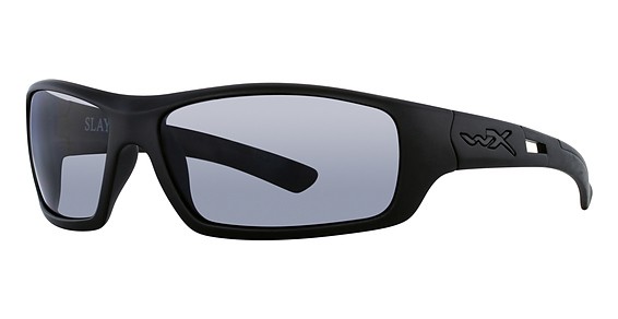 Wiley X SLAY Sunglasses, Matte Black (Smoke Grey)