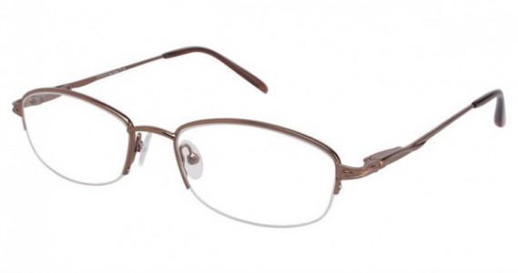 New Globe L5157-P Eyeglasses, Brown