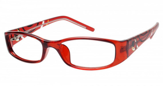 New Globe L4046-P Eyeglasses, RED