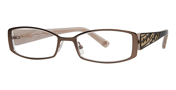 Oscar de la Renta ODLR 385 Eyeglasses, 200 Shiny Dk Brown