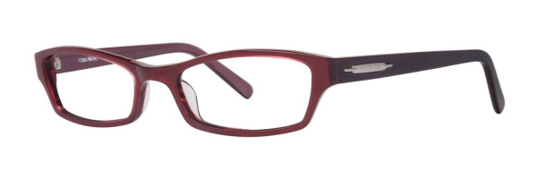 Vera Wang V062 Eyeglasses, Burgundy