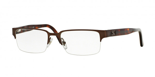 Versace VE1184 Eyeglasses, 1269 BROWN