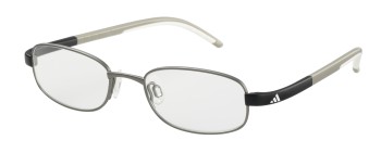 adidas A999 Lite Fit Full Rim Performance Steel kids Eyeglasses, 6056 silver matte